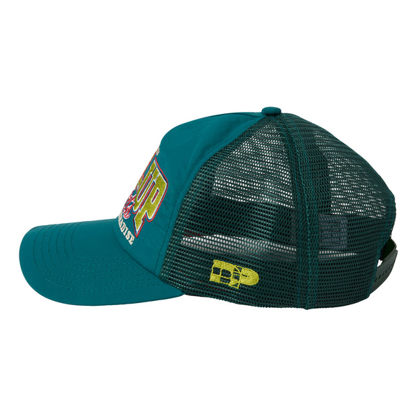 PICK UP SPORTS TRUCKER HAT - BOTTLE GREEN