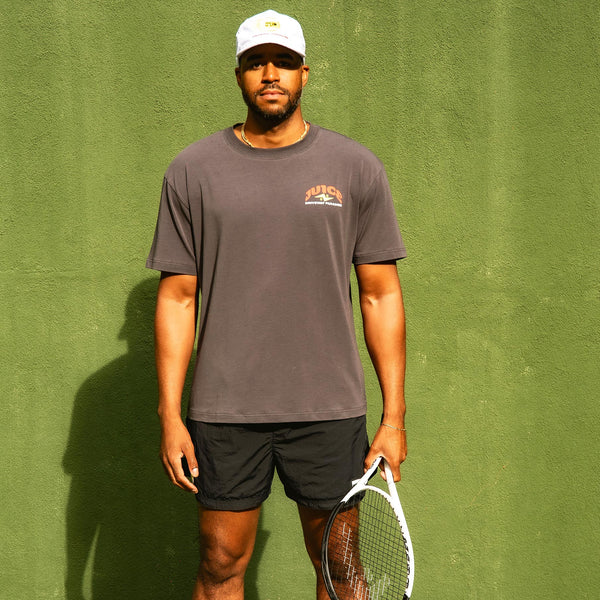 PICK UP JUICE TEE - MINTY BOI™ - ASPHALT