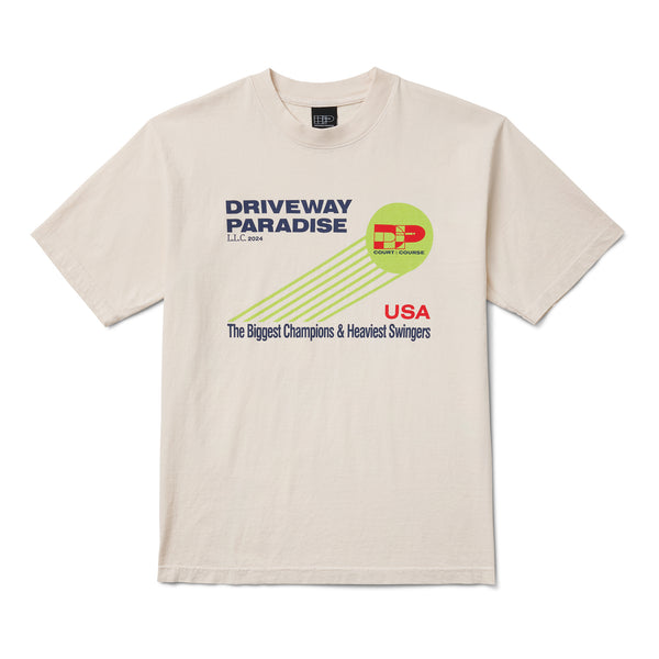 HEAVY SWINGERS GRAPHIC TEE - CREAM