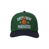 DP HOOPS FIVE PANEL HAT - GREEN