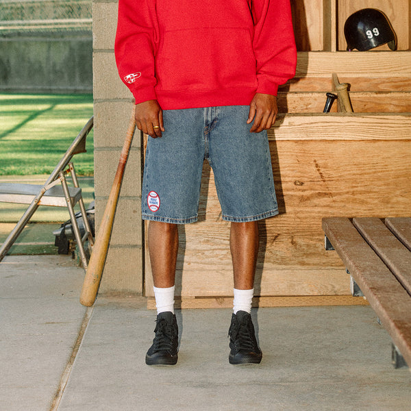 ROOKIE SLUGGERS JEAN SHORTS