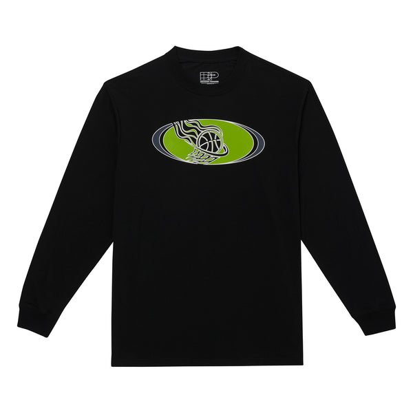 DP HOOPS LONG SLEEVE - MINTY BOI™ - CLASSIC BLACK