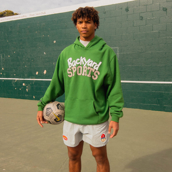 HEAVYWEIGHT BACKYARD SPORTS HOODIE - GREEN