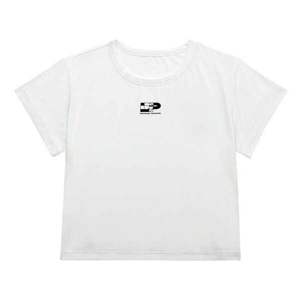 DRIVEWAY PARADISE - BABY TEE - MINTY BOI™ - WHITE - T-Shirt