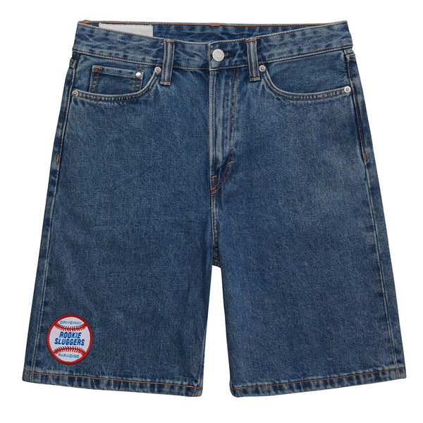 DRIVEWAY PARADISE - ROOKIE SLUGGERS JEAN SHORTS -