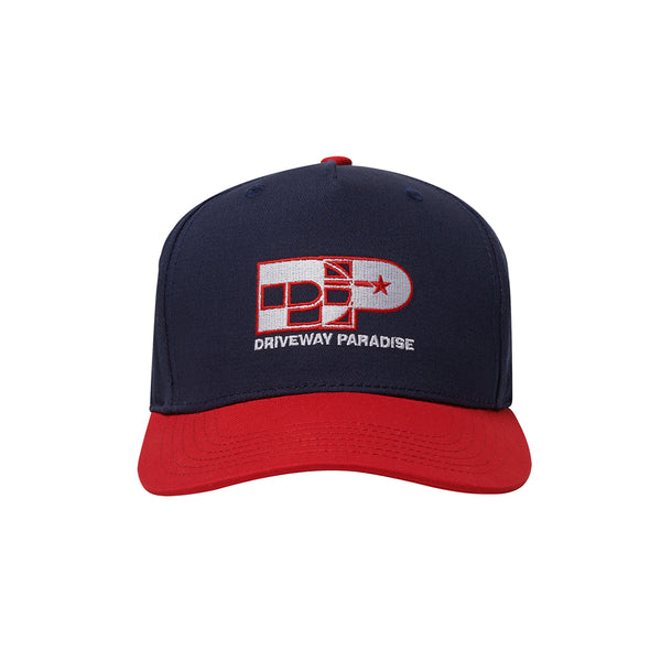 DRIVEWAY PARADISE - SLUGFEST HAT - NAVY/RED - Hat