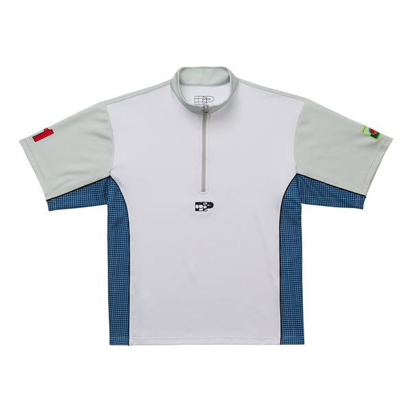 BOUNCE POLO - LILY WHITE/OVERCAST GREY/