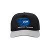 DP TENNIS HAT - BLACK/GREY