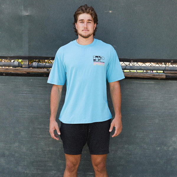 PICK UP TEE - MINTY BOI™ - SWIMMING POOL BLUE