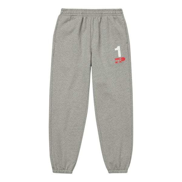 DP OLD SCHOOL SWEATPANTS - HEATHER GREY