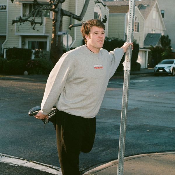 DP CLASSIC CREWNECK - HEATHER GREY