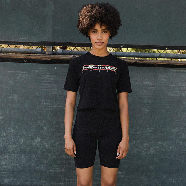 CROP TOP - MINTY BOI™ - CLASSIC BLACK