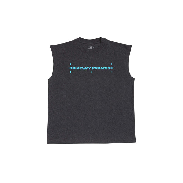 DRIVEWAY PARADISE - BIG LEAGUE CUT OFF - CHARCOAL PAVEMENT - Tanks