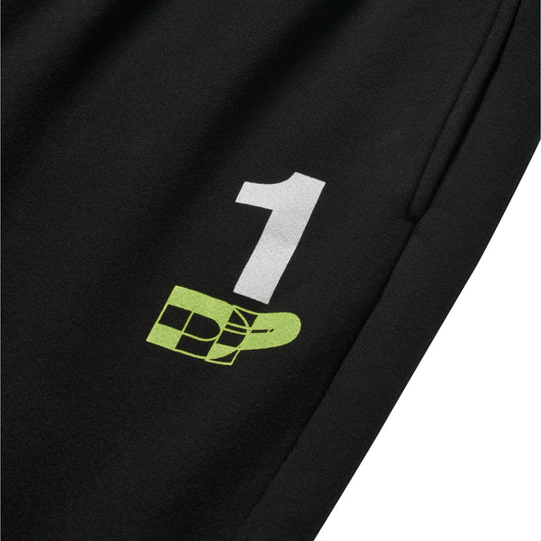 DRIVEWAY PARADISE - DP OLD SCHOOL SWEATPANTS - BLACK - Sweatpants