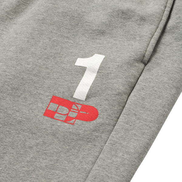 DRIVEWAY PARADISE - DP OLD SCHOOL SWEATPANTS - HEATHER GREY - Sweatpants