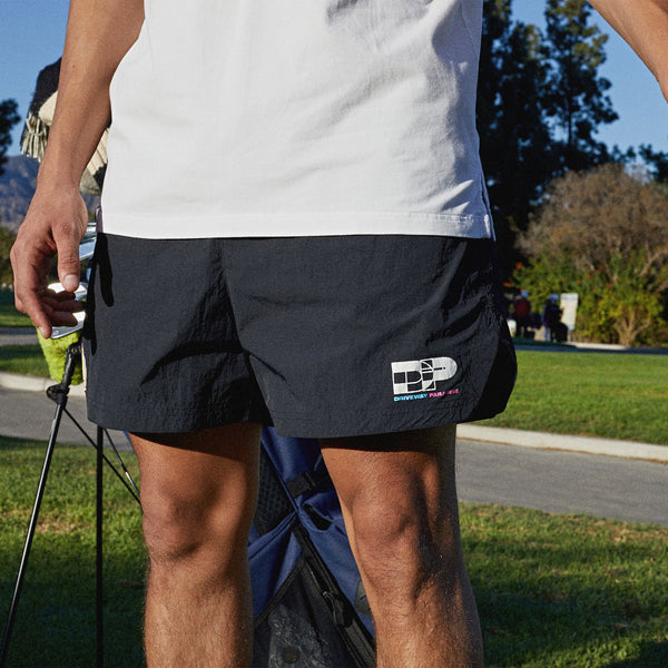 DRIVEWAY PARADISE - MAJOR SHORT - CLASSIC BLACK - Shorts